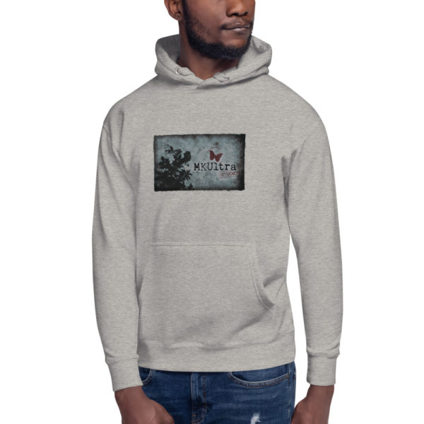 MKUltra Studios Logo with Foliage Unisex Hoodie - Image 9