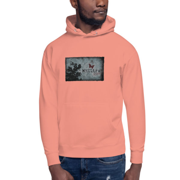 MKUltra Studios Logo with Foliage Unisex Hoodie - Image 8