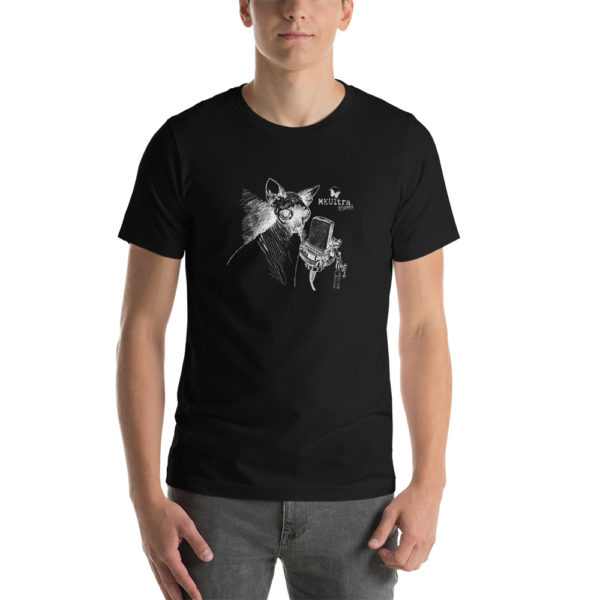 Cat Meow MKUltra Studios Unisex T-Shirt - Light on Dark