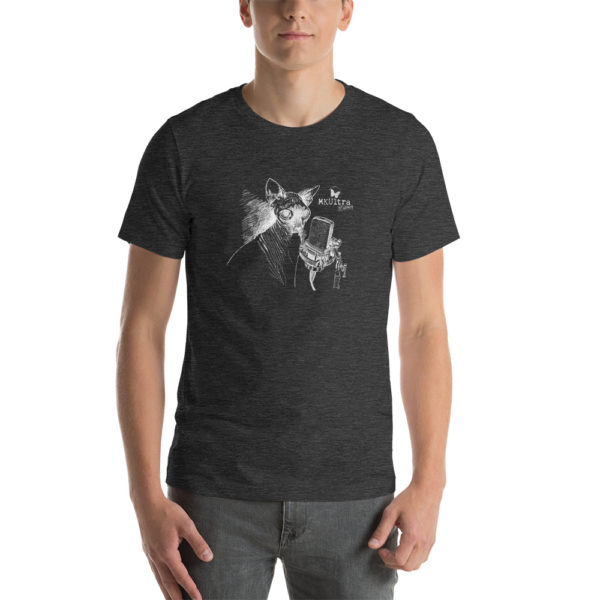 Cat Meow MKUltra Studios Unisex T-Shirt - Light on Dark - Image 9