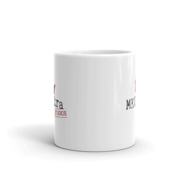 MKUltra Studios White glossy mug - Image 3