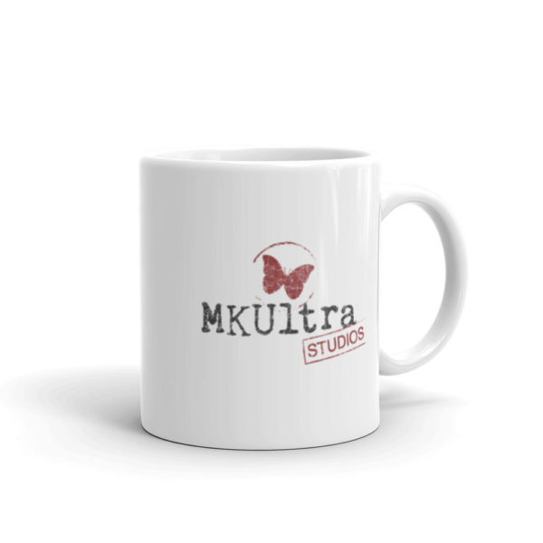 MKUltra Studios White glossy mug