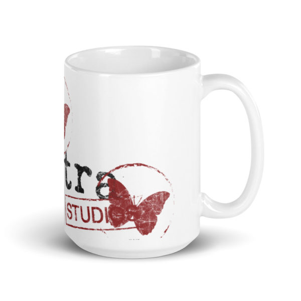 MKUltra Studios White glossy mug - Image 4