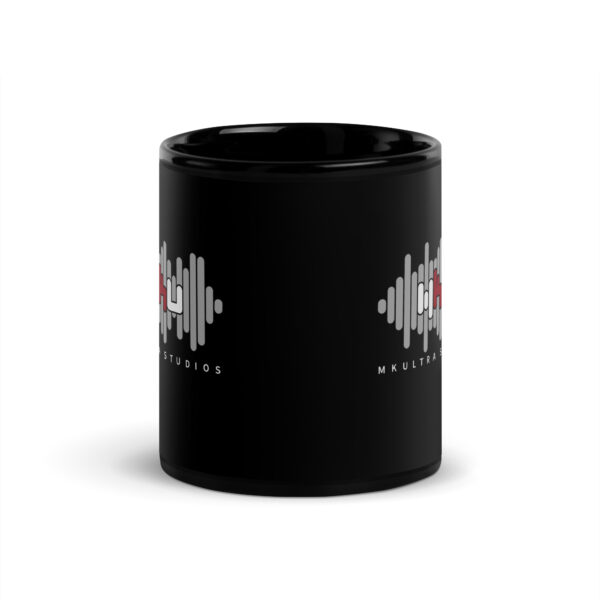 MKUltra Studios Black Glossy Mug - Image 3