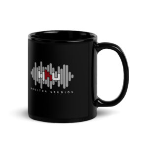 MKUltra Studios Black Glossy Mug