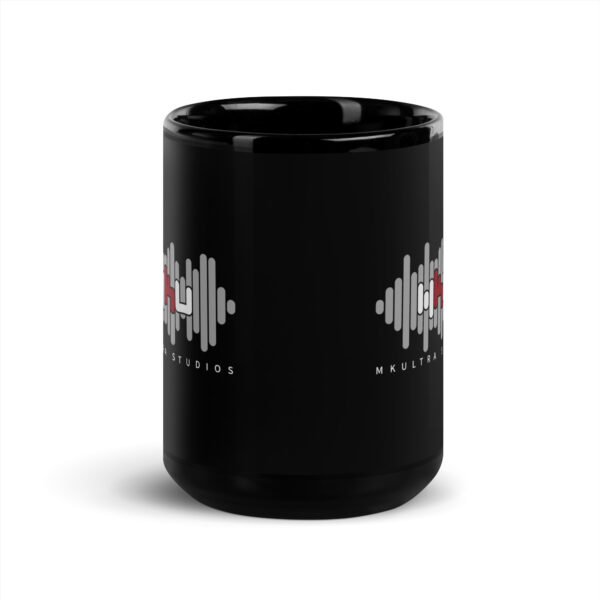 MKUltra Studios Black Glossy Mug - Image 6