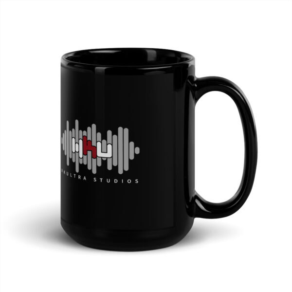 MKUltra Studios Black Glossy Mug - Image 5