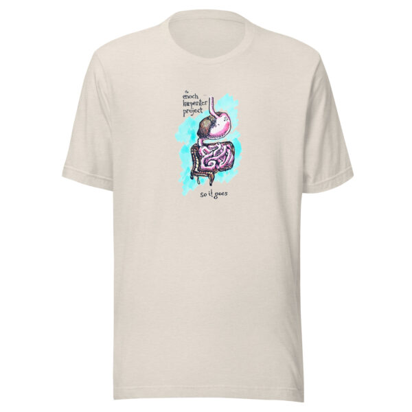 Enoch Karpenter Project So It Goes - Unisex t-shirt, light colors - Image 9