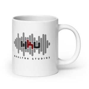 MKUltra Studios White glossy mug