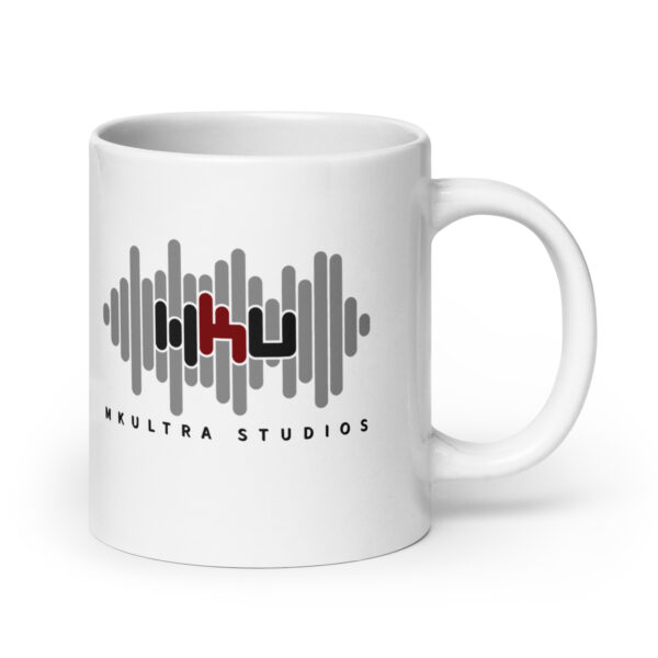 MKUltra Studios White glossy mug