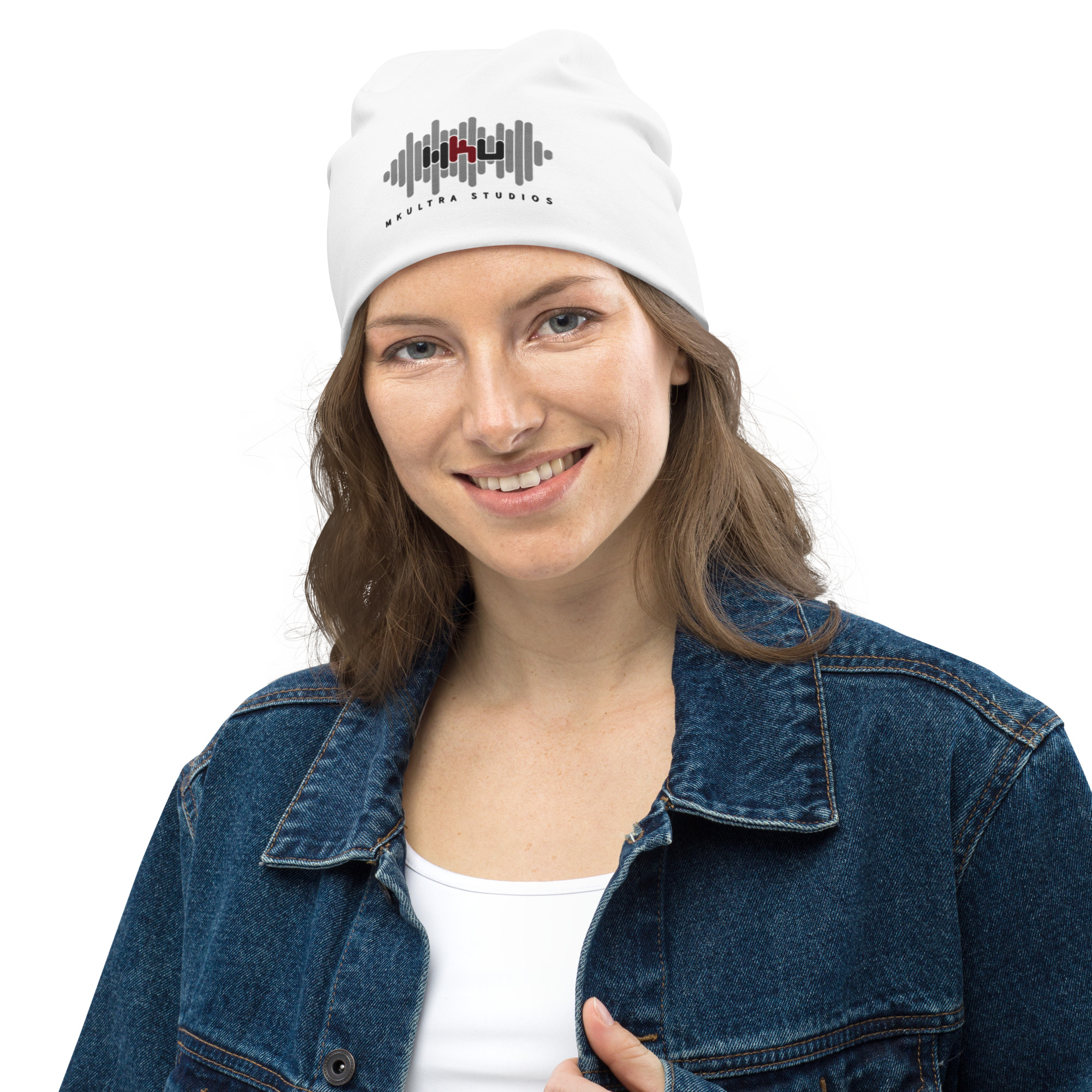 MKUltra Studios Print Beanie, White - Image 11