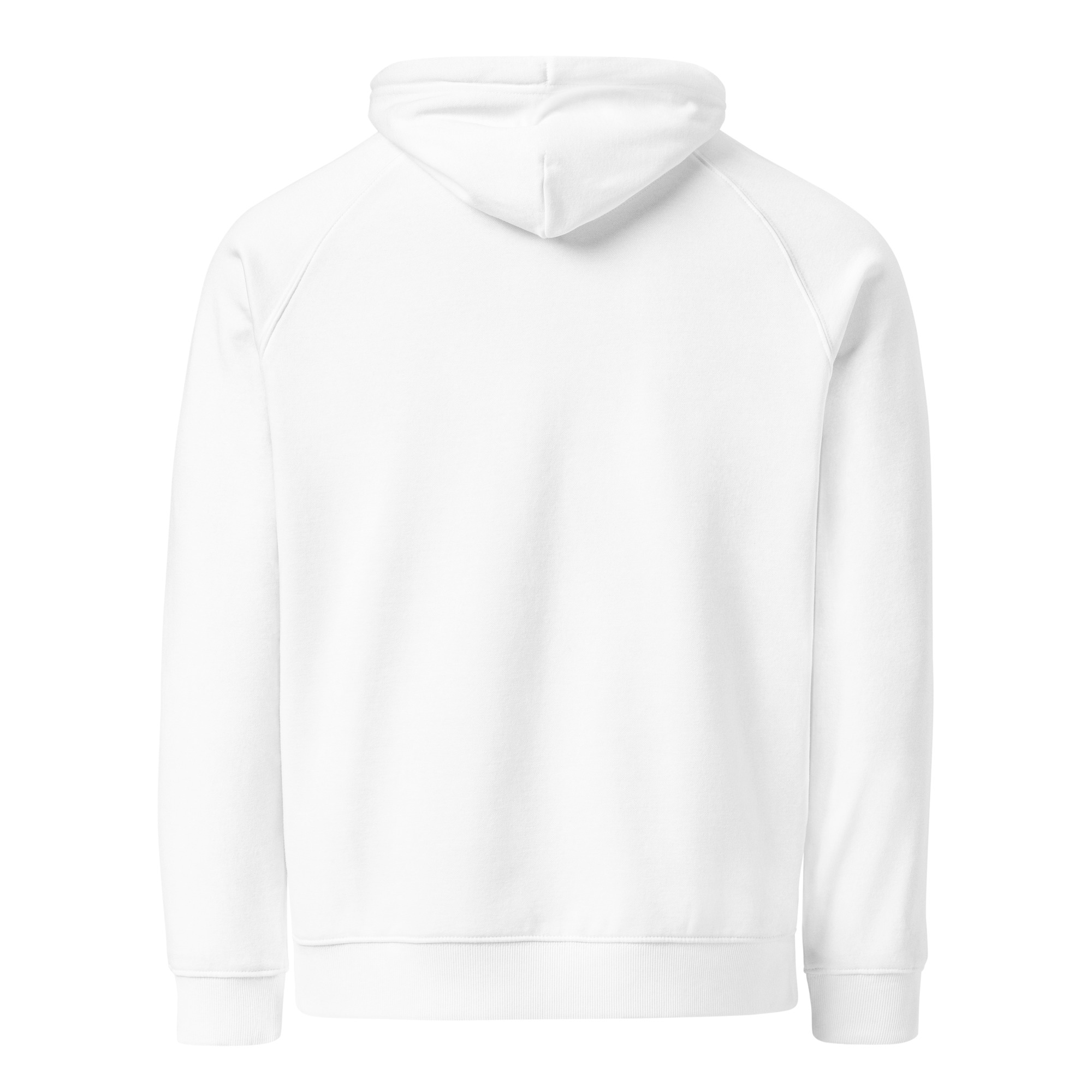 MKUltra Studios Unisex eco raglan hoodie - White - Image 4