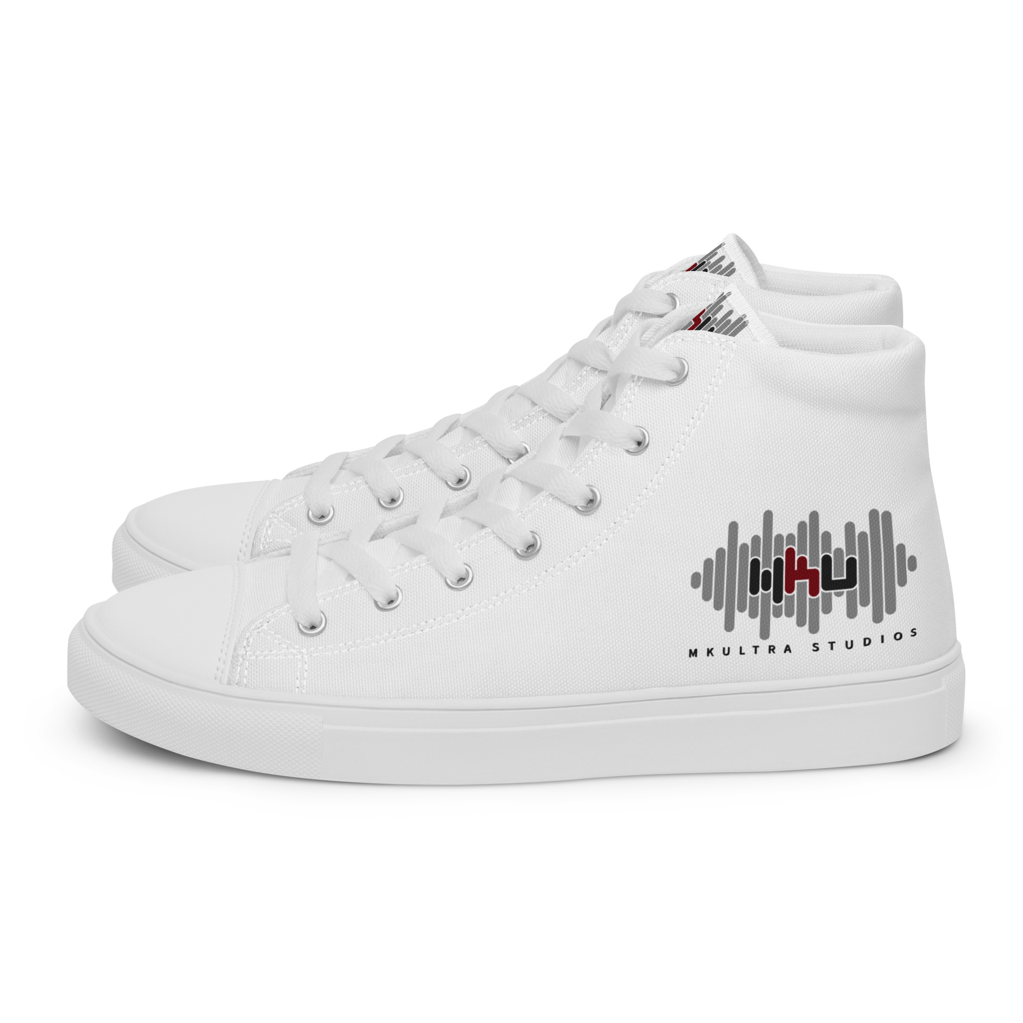 Men’s high top canvas shoes - Image 3