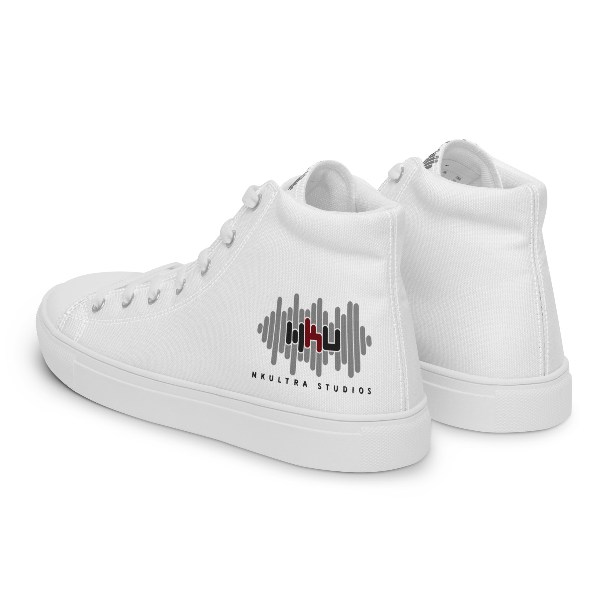 Men’s high top canvas shoes - Image 4