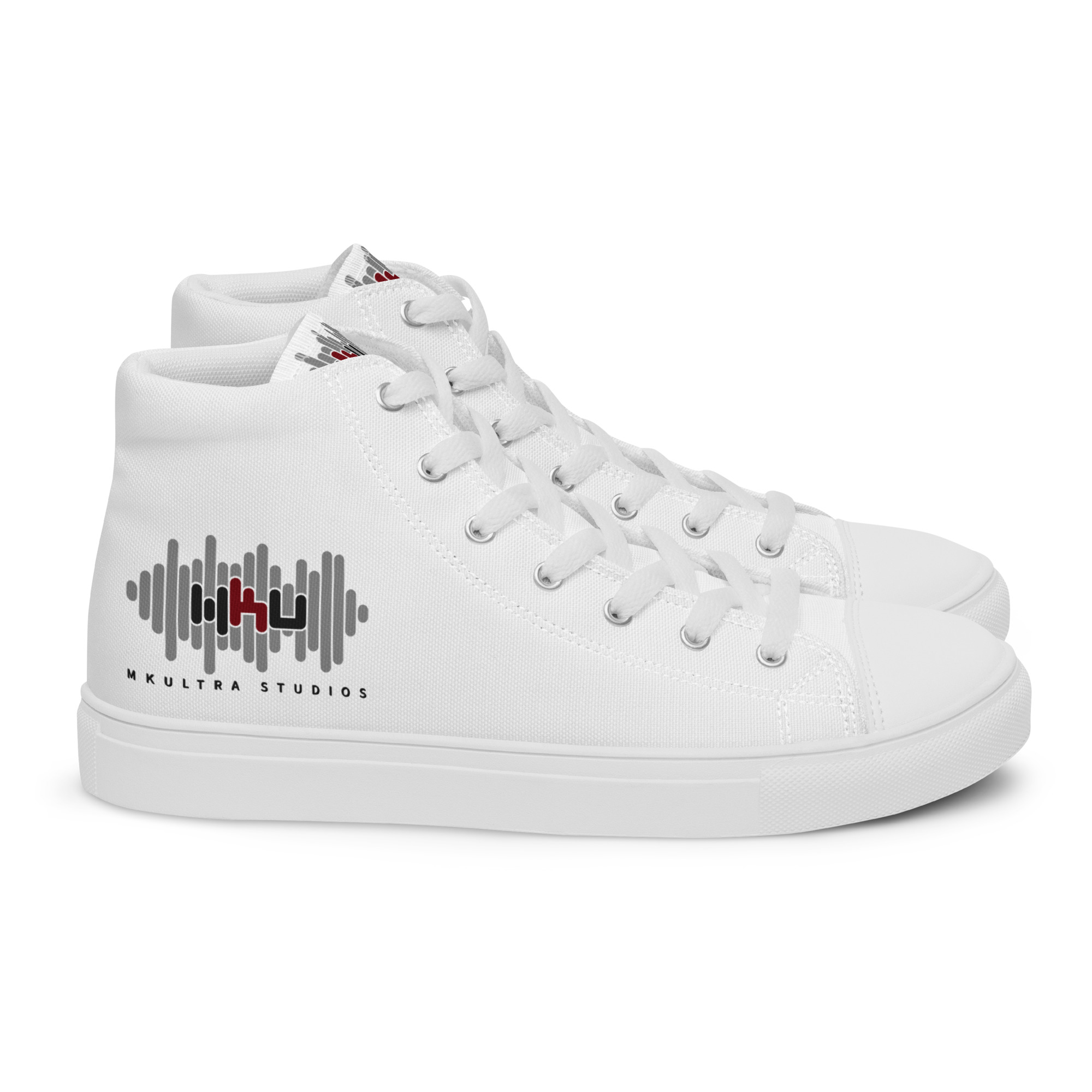 Men’s high top canvas shoes - Image 8
