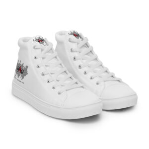 Men’s high top canvas shoes